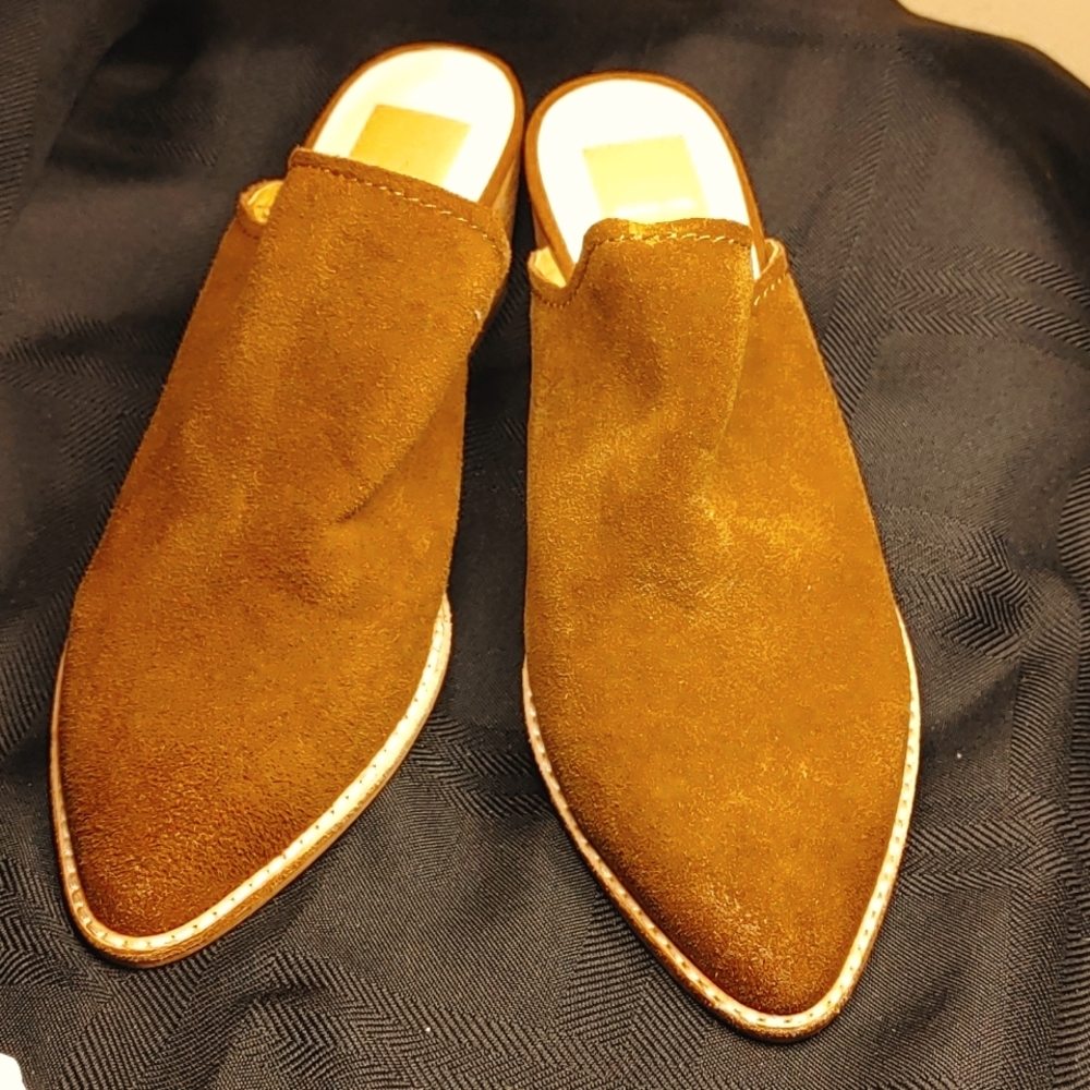 Dolce Vita brown suede mule size 8.5